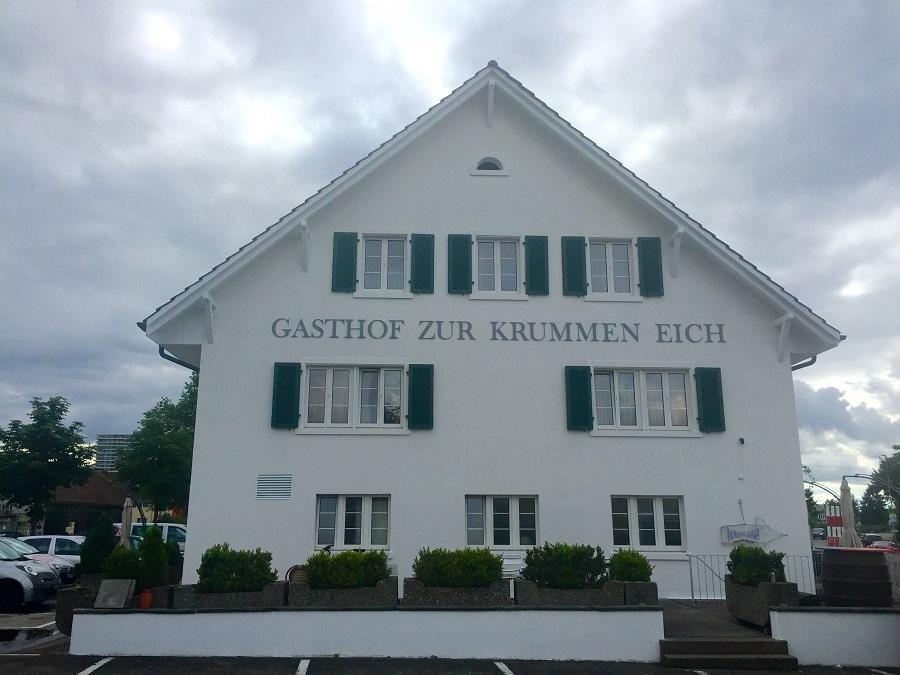 Zur Krummen Eich Basel Exteriör bild